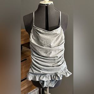 Juicy couture silver one piece M